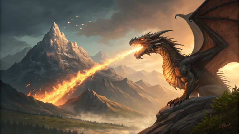 Dragon Power Flame
